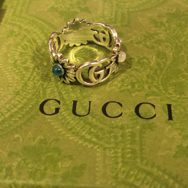 Gucci(グッチ)のGUCCI 指輪　15号　シルバー レディースのアクセサリー(リング(指輪))の商品写真