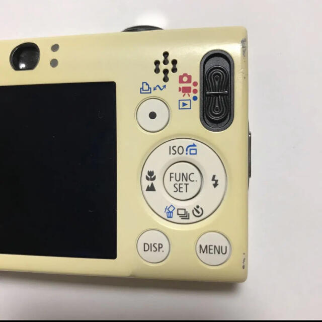 Canon(キヤノン)のCanon IXY DIGITAL 20 IS  ホワイト【ジャンク】 スマホ/家電/カメラのカメラ(コンパクトデジタルカメラ)の商品写真