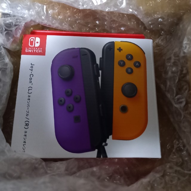 【新品】Joy-Con ネオンパープル　ネオンオレンジ新品