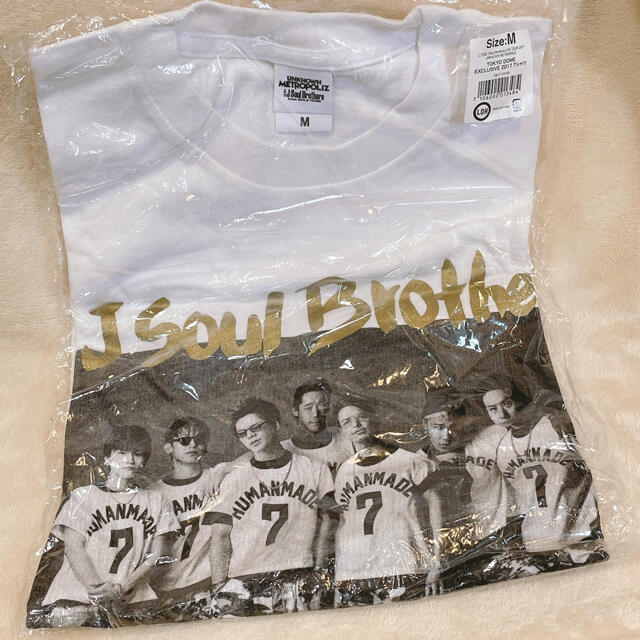 三代目 J Soul Brothers(サンダイメジェイソウルブラザーズ)の三代目 Tシャツ M 新品未使用 エンタメ/ホビーのタレントグッズ(ミュージシャン)の商品写真