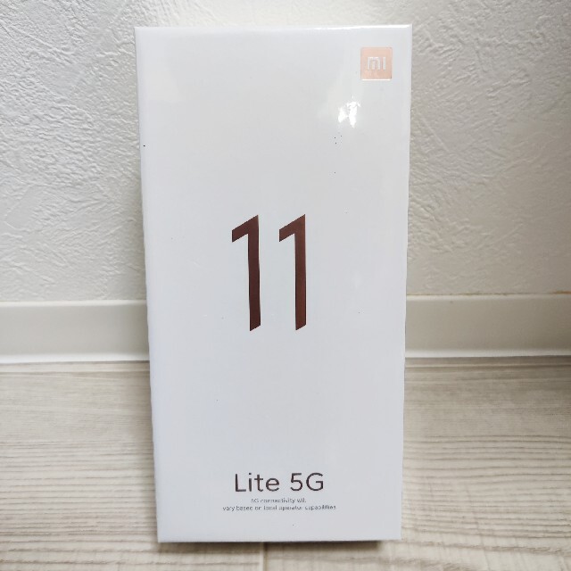 【未開封】Xiaomi Mi 11 Lite 5G Truffle Black