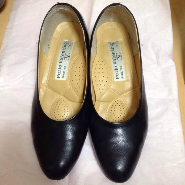 定番 黒パンプス 日本製 レディースの靴/シューズ(ハイヒール/パンプス)の商品写真