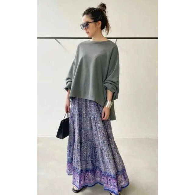 【BLUE BOHEME/ブルーボヘム】Cotton Tiered Skirt