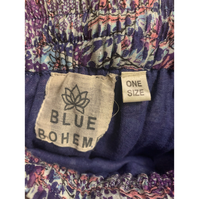 【BLUE BOHEME/ブルーボヘム】Cotton Tiered Skirt
