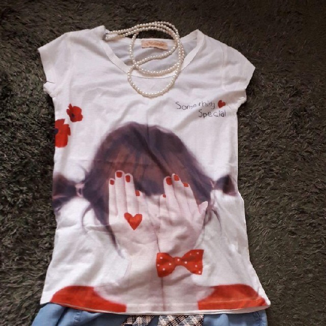 女の子Tシャツ レディースのトップス(Tシャツ(半袖/袖なし))の商品写真
