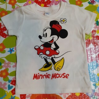 Minnie Mouse  ミニーちゃん Tシャツ 100センチ(Tシャツ/カットソー)