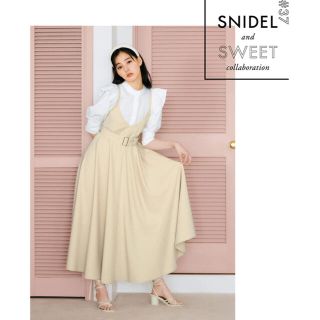 スナイデル(SNIDEL)のスナイデル即完売♡　フレアボリュームジャンスカ(ロングワンピース/マキシワンピース)