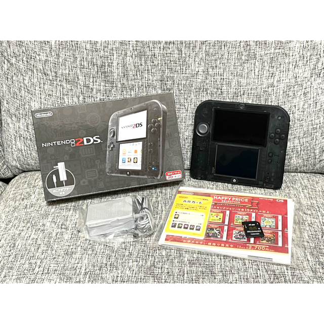 高品質な検査  クリアブラック【メーカー生産終了】 ニンテンドー2DS 携帯用ゲーム本体
