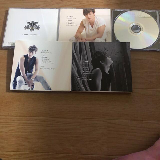 キムヒョンジュン　　HEAT エンタメ/ホビーのCD(K-POP/アジア)の商品写真