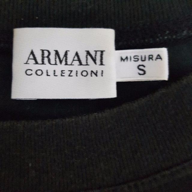 Giorgio Armani(ジョルジオアルマーニ)の【No.1】ARMANI COLLEZIONI Tシャツ 黒 S メンズのトップス(Tシャツ/カットソー(半袖/袖なし))の商品写真