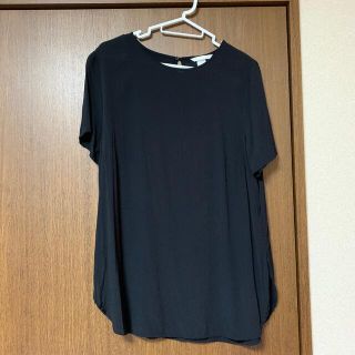 エイチアンドエム(H&M)のとろみ素材カットソーTシャツ　ブラウス(シャツ/ブラウス(半袖/袖なし))