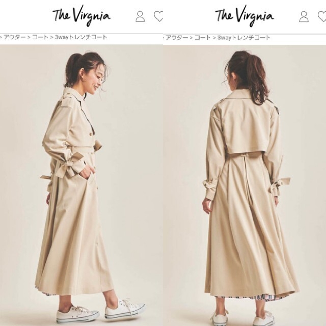 新品未使用 the virginia コート - ピーコート