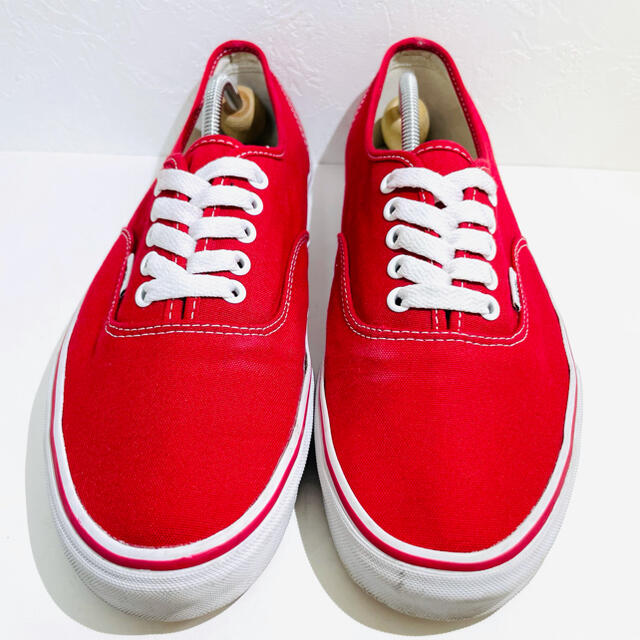 VANS(ヴァンズ)のVANS/バンズ★AUTHENTIC/オーセンティック★TC7H★赤白★28.0 メンズの靴/シューズ(スニーカー)の商品写真