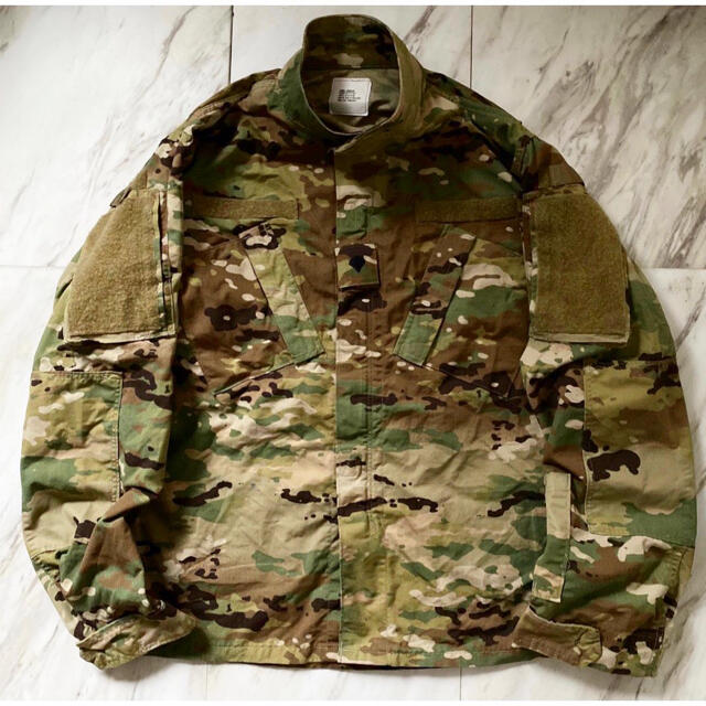 patagonia(パタゴニア)のus.army 米軍実物 マルチカモフラージュ 迷彩 BDU ジャケット シャツ メンズのジャケット/アウター(ミリタリージャケット)の商品写真