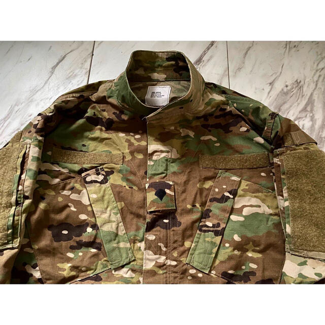 patagonia(パタゴニア)のus.army 米軍実物 マルチカモフラージュ 迷彩 BDU ジャケット シャツ メンズのジャケット/アウター(ミリタリージャケット)の商品写真