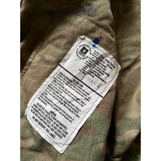 patagonia(パタゴニア)のus.army 米軍実物 マルチカモフラージュ 迷彩 BDU ジャケット シャツ メンズのジャケット/アウター(ミリタリージャケット)の商品写真