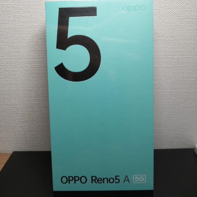 新品未使用 OPPO Reno 5A 5G アイスブルースマホ/家電/カメラ