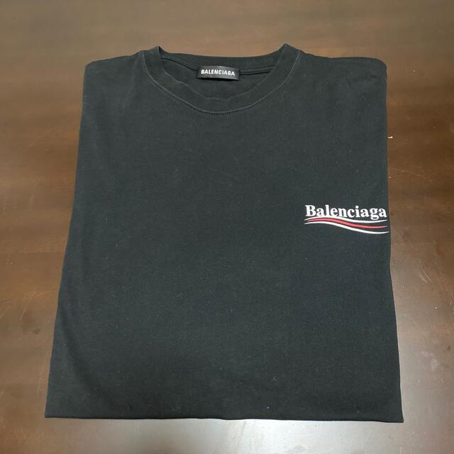 特別価格 Balenciaga - バレンシアガ 黒Tシャツ 値下げなし早い者勝ち Tシャツ/カットソー(半袖/袖なし)