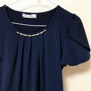 シマムラ(しまむら)の新品　オシャレなカットソー　★最終値下げ！(カットソー(半袖/袖なし))