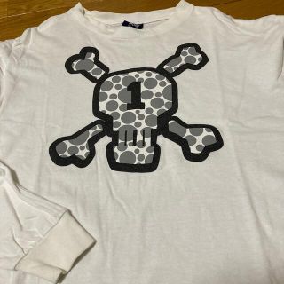 ステューシー(STUSSY)のstussyステューシー長袖Tシャツ　Ｌ　custom madeカスタムメイド(Tシャツ/カットソー(七分/長袖))