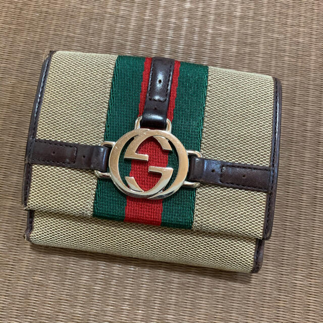 Gucci(グッチ)の最終お値下げいたしました。GUCCI 二つ折り財布 レディースのファッション小物(財布)の商品写真