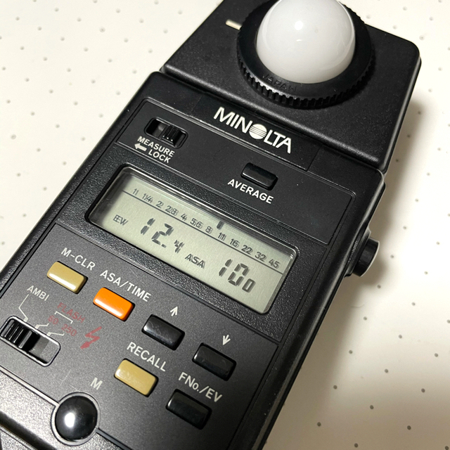 MINOLTA オートメーター 3F ミノルタ　auto meter Ⅲ F