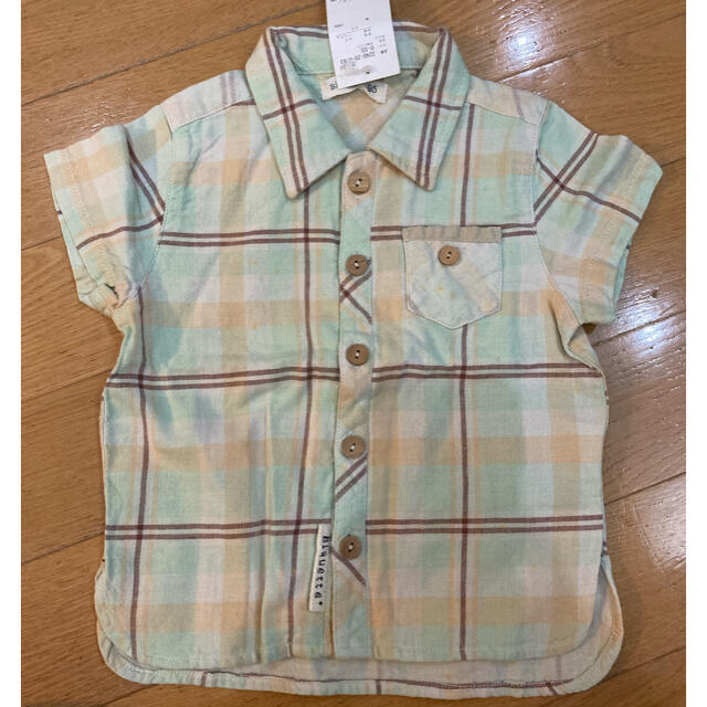 Biquette(ビケット)のビケット　シャツ　ブラウス　95 キッズ/ベビー/マタニティのキッズ服女の子用(90cm~)(ブラウス)の商品写真