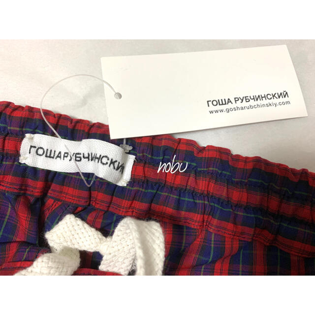 新品【 GOSHA RUBCHINSKIY 】Combo Plaid short | agro-vet.hr