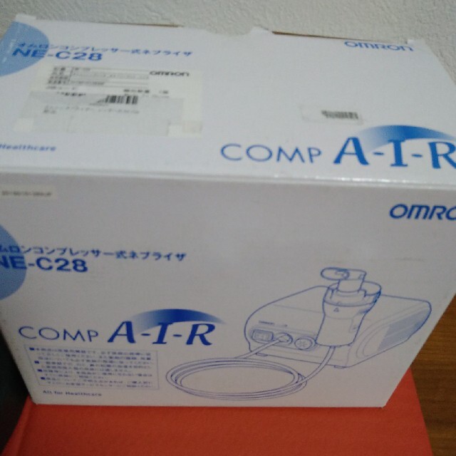 OMRON(オムロン)のオムロンネブライザー吸入器薬剤用卓上タイプコンプレッサー式 キッズ/ベビー/マタニティの洗浄/衛生用品(その他)の商品写真