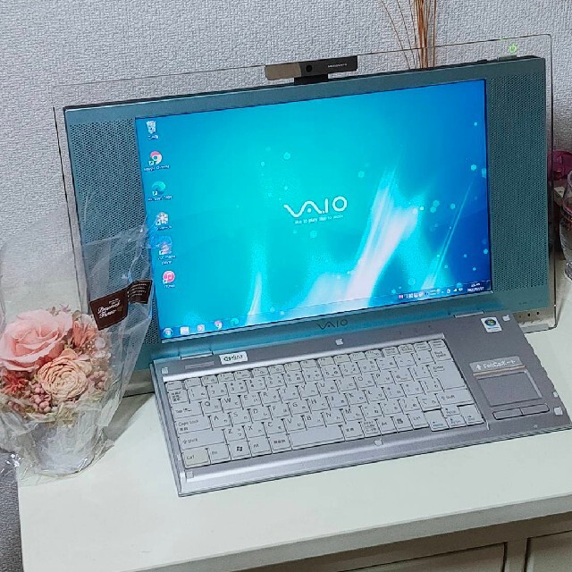 ★SONY VAIO★お洒落なボードPC♪プレミアムアクア☆最新オフィス付き★