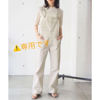 ティップトップ(tip top)の❤︎新品❤︎tiptop 2021SSデニムセミフレアオーバーオール サロペット(サロペット/オーバーオール)