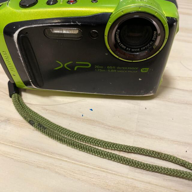 FUJI FILM FinePix XP XP120 LIME210枚防水カメラ