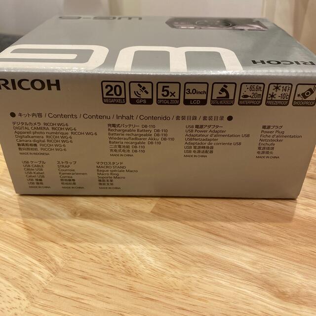 【新品未開封】リコー RICOH WG-6 ORANGE オレンジ