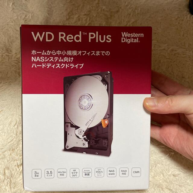 Western Edition(ウエスタンエディション)のWestern Digital NAS SATA WD80EFBX Red  スマホ/家電/カメラのPC/タブレット(PC周辺機器)の商品写真