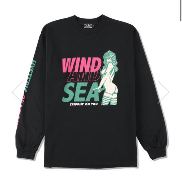 SEA(シー)のWIND AND SEA × HYSTERIC GLAMOUR メンズのトップス(Tシャツ/カットソー(七分/長袖))の商品写真