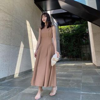 ノーブル(Noble)のL'Or ロル 楫真梨子 かじまり Drawstring Dress ワンピース(ロングワンピース/マキシワンピース)