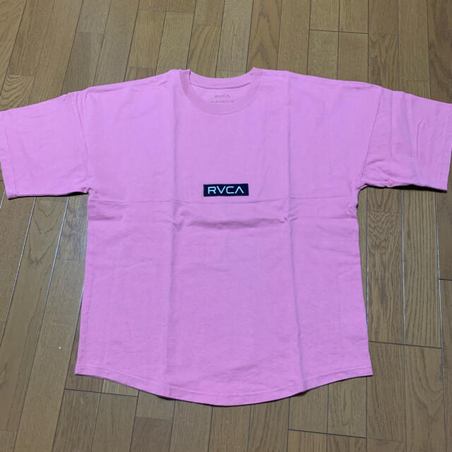 ARCH RVCA S/S TEE S ピンク ルーカ ロゴTシャツ