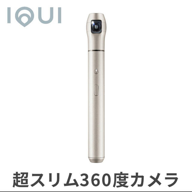 vecnos ベクノス IQUI イクイ 360度カメラ スマホ/家電/カメラのカメラ(ビデオカメラ)の商品写真