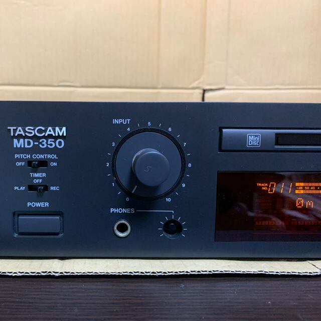 【値下げ中早い者勝ち】TASCAM MD-350 楽器のレコーディング/PA機器(その他)の商品写真