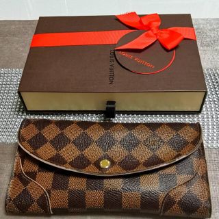 ルイヴィトン(LOUIS VUITTON)のルイ ヴィトン長財布　ダミエ ポルトフォイユ カイサ(財布)