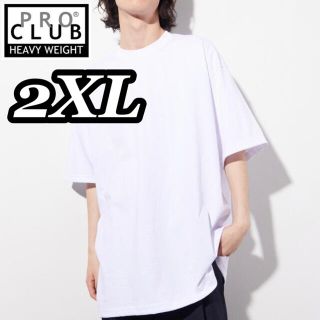 【新品】PROCLUB プロクラブ 透けない 無地半袖Tシャツヘビーウエイト 白(Tシャツ/カットソー(半袖/袖なし))