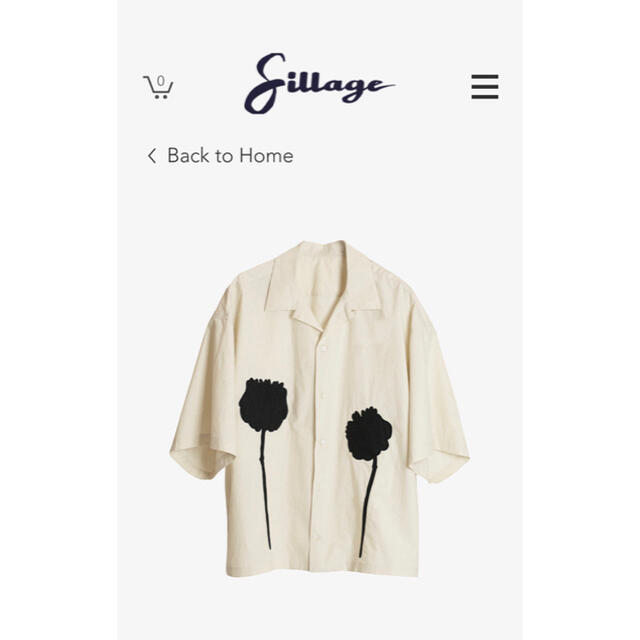 「激レア」sillage BOTANIQUE OVERSHIRT