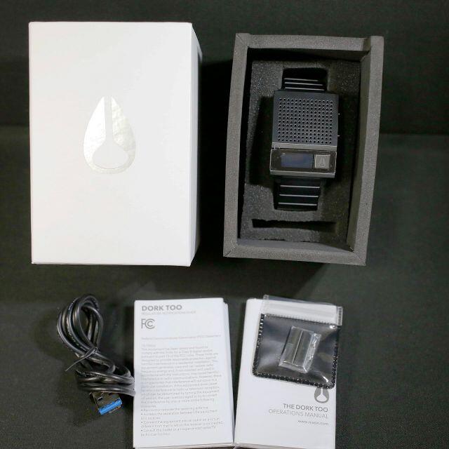 若者の大愛商品 NIXON - MA様専用　シルバー・ブラック2点　ニクソン ＤＯＲＫ ＴＯＯ ブラック 時計 腕時計(デジタル)