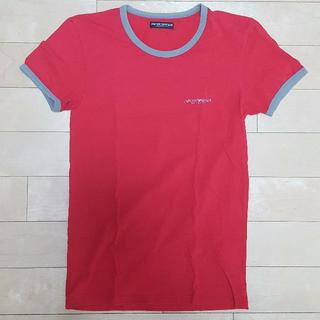 エンポリオアルマーニ(Emporio Armani)の【No.9】EMPORIO ARMANI Tシャツ レッド M(Tシャツ/カットソー(半袖/袖なし))