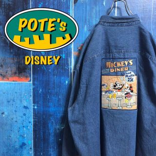 ディズニー(Disney)のK's_shop様【ディズニー&カーハート】ミッキーデニムシャツ&チェックシャツ(シャツ)