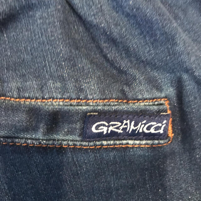 GRAMICCI(グラミチ)のグラミチ　ワイド　デニム ジーンズ パンツ　ダークユーズド メンズのパンツ(デニム/ジーンズ)の商品写真