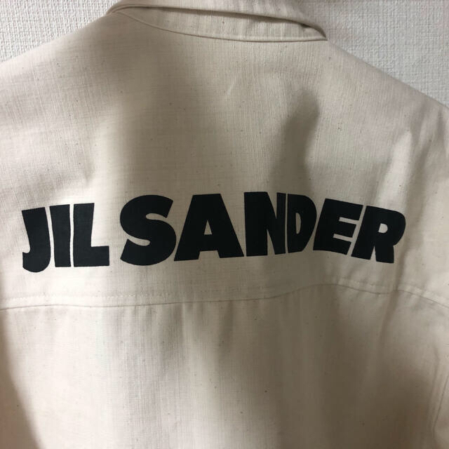 【JIL SANDER】20S/S コットン キャンバス  シャツ　ジャケット