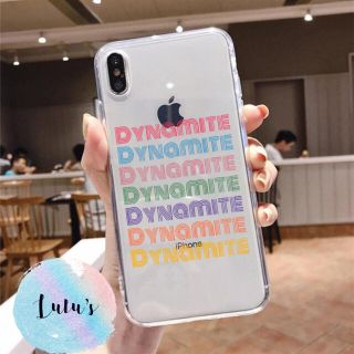 ボウダンショウネンダン(防弾少年団(BTS))のBTS Dynamite LOGO iPhoneケース(iPhoneケース)