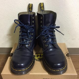 ドクターマーチン(Dr.Martens)のDr.Martens☺︎ネイビー8ホール(ブーツ)