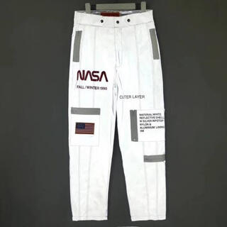 オフホワイト(OFF-WHITE)のHERON PRESRON NASA パンツ(その他)